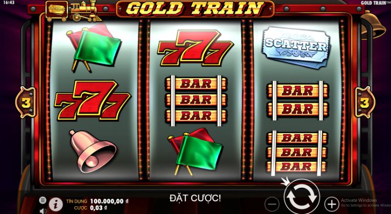 Gold Train Slot – Chuyến tàu vàng với giá trị thưởng lớn
