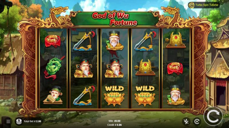 Đánh giá God of Wu Fortune Slot K8